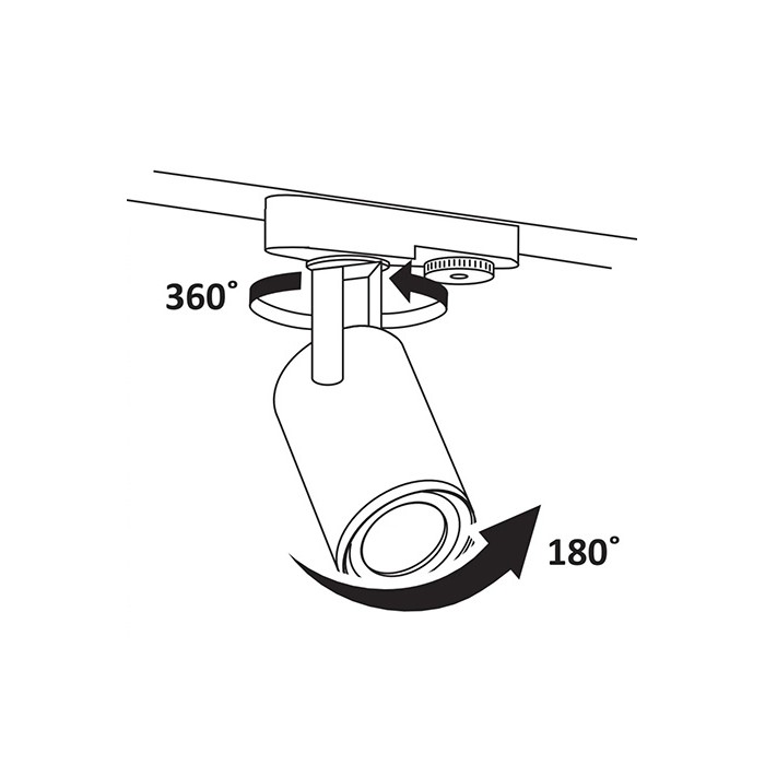Трековий світильник GOLDLUX 321763 MINOR