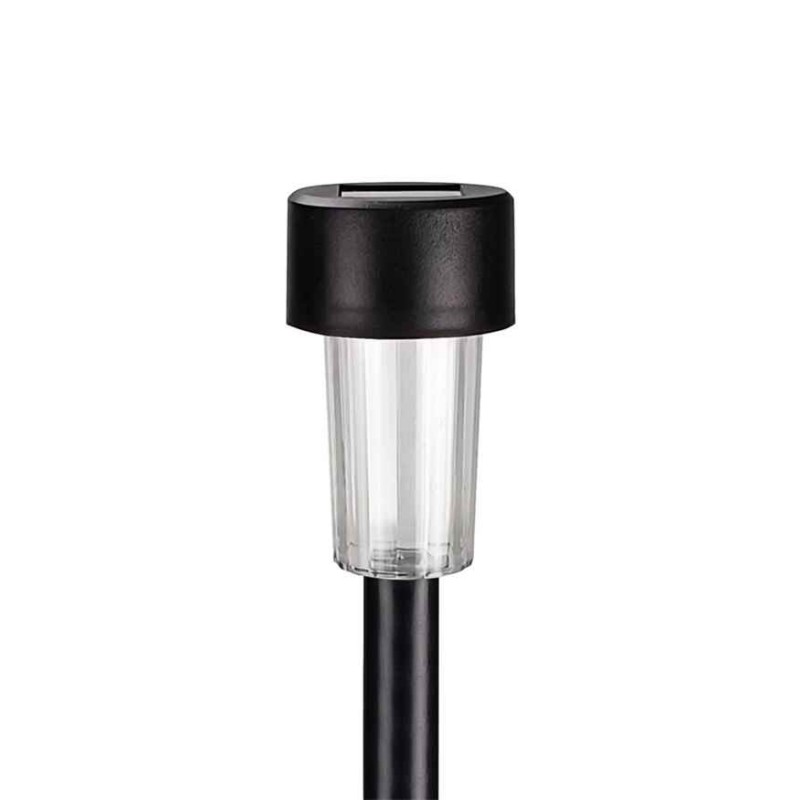 Вуличний світильник на сонячній батареї Goldlux 322265 Stik LED 6000K IP44 чорний
