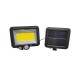 Вуличний світильник на сонячній батареї Goldlux 323071 Duo LED 1x1W 6000K 220Lm IP44 чорний
