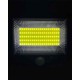 Вуличний світильник на сонячній батареї Goldlux 323071 Duo LED 1x1W 6000K 220Lm IP44 чорний