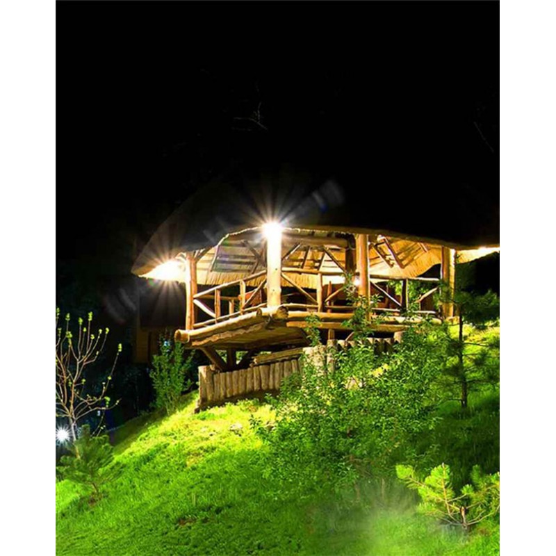 Уличный светильник на солнечной батарее Goldlux 323101 Integra LED 1x3W 6000K 180Lm IP44 черный