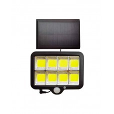 Вуличний світильник на сонячній батареї Goldlux 323101 Integra LED 1x3W 6000K 180Lm IP44 чорний