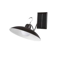 Уличный светильник на солнечной батарее Goldlux 323132 Celina LED 1x1,8W 6000K 380Lm IP44 черный