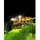Уличный светильник на солнечной батарее Goldlux 323132 Celina LED 1x1,8W 6000K 380Lm IP44 черный
