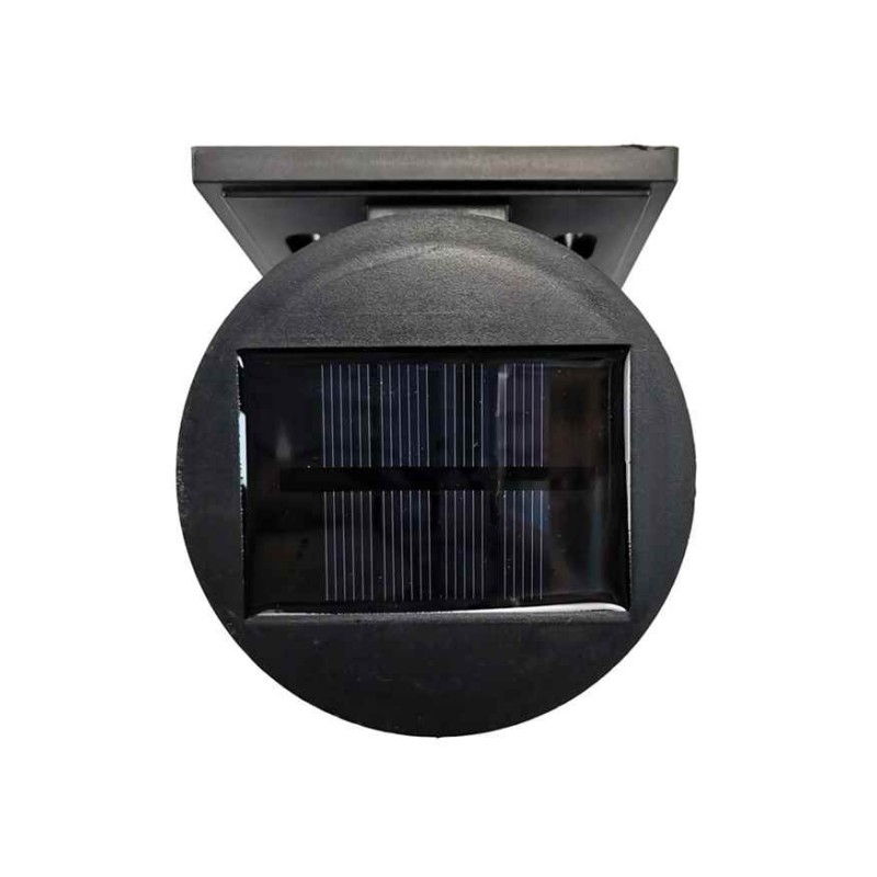 Вуличний світильник на сонячній батареї Goldlux 323156 Vetro LED 4000K IP44 чорний