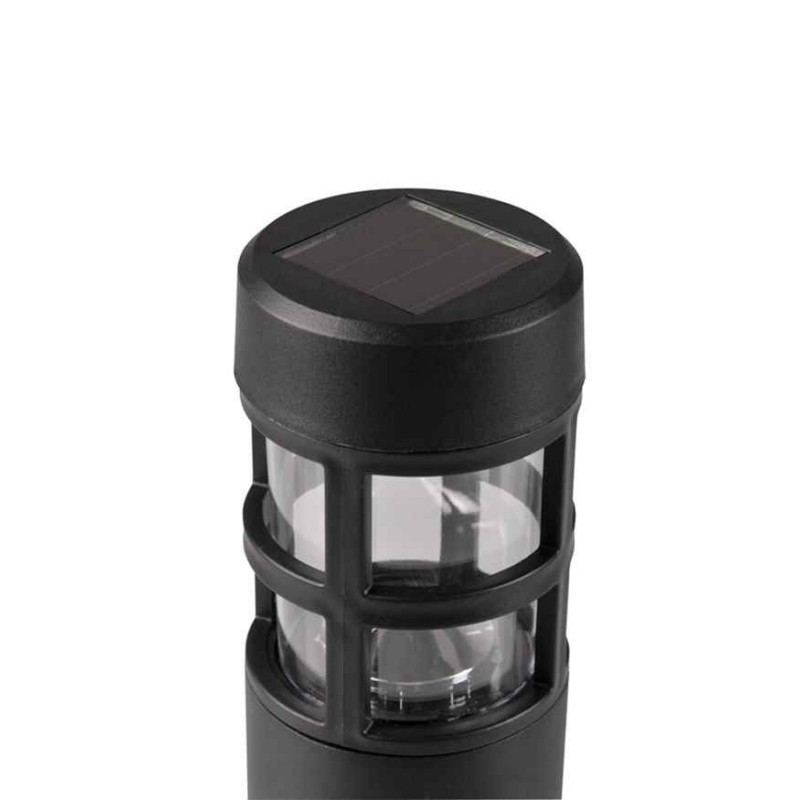 Уличный светильник на солнечной батарее Goldlux 323194 Mark LED 6500K IP44 черный
