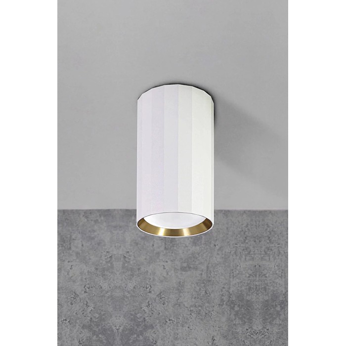 Точковий світильник Goldlux 323460 Nicea GU10 1x10W IP20 білий