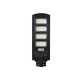 Вуличний світильник на сонячній батареї Goldlux 324085 Street LED 1x15W 6000K 1400Lm IP65 чорний