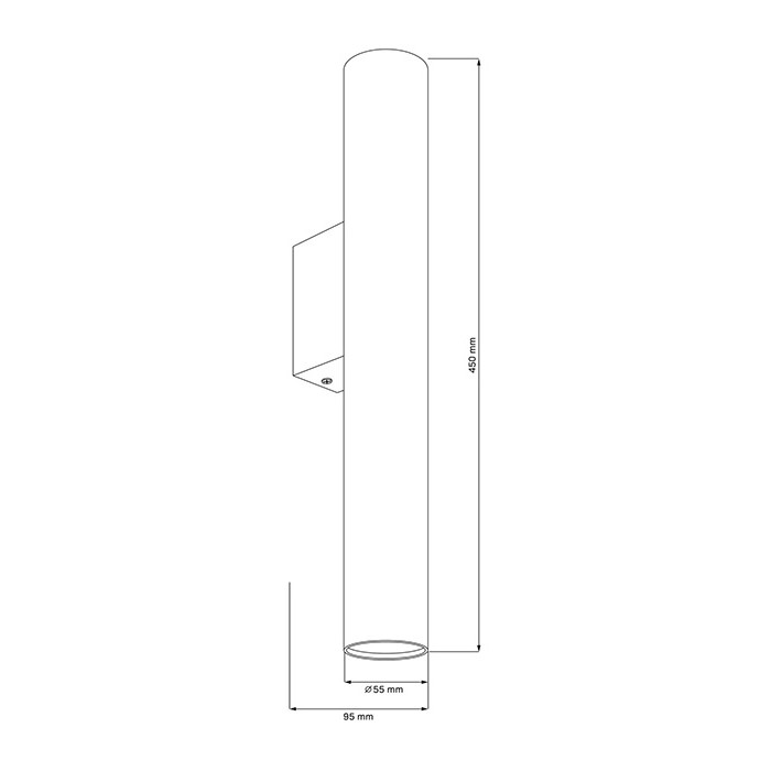 Бра, настенный светильник Goldlux 326119 Lungomare GU10 2x10W IP20 медный