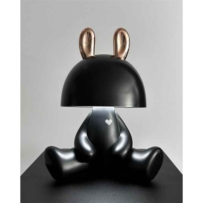 Настільна лампа з акумулятором Goldlux 326218 Fancy Led 1x2.5W 4000K 59Lm IP20 Чорна