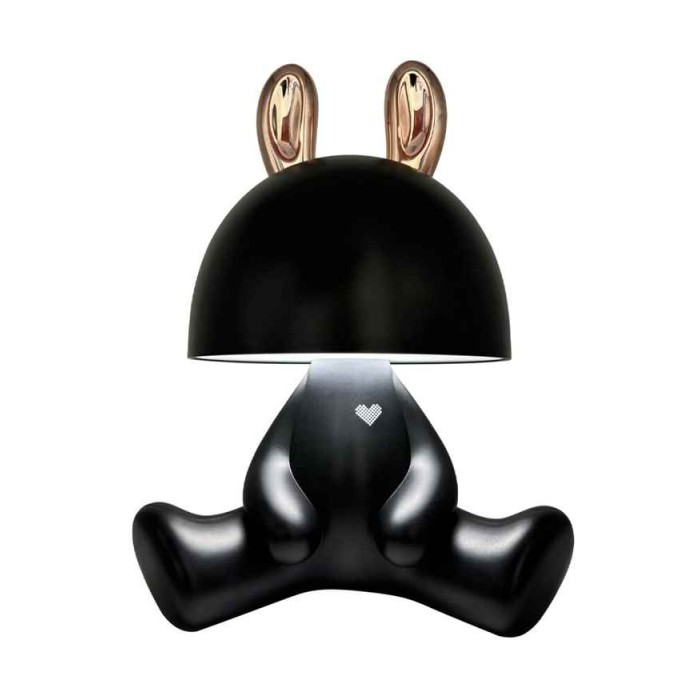 Настільна лампа з акумулятором Goldlux 326218 Fancy Led 1x2.5W 4000K 59Lm IP20 Чорна