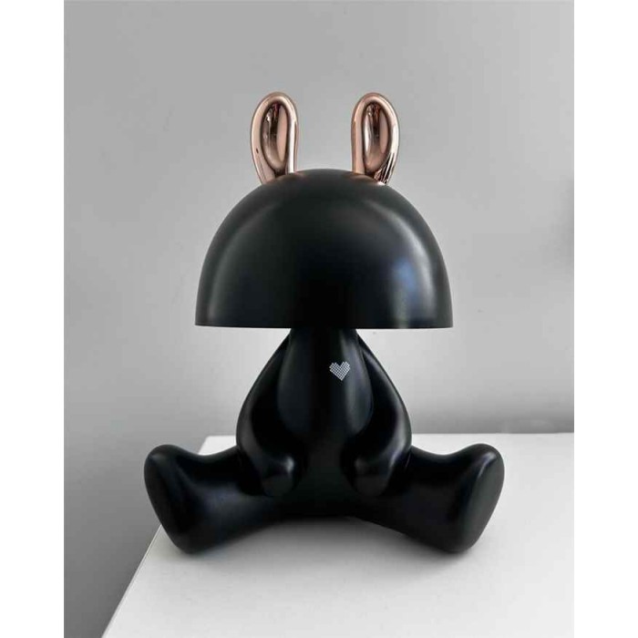 Настільна лампа з акумулятором Goldlux 326218 Fancy Led 1x2.5W 4000K 59Lm IP20 Чорна