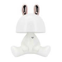 Настільна лампа з акумулятором Goldlux 326225 Fancy Led 1x2.5W 4000K 59Lm IP20 Біла