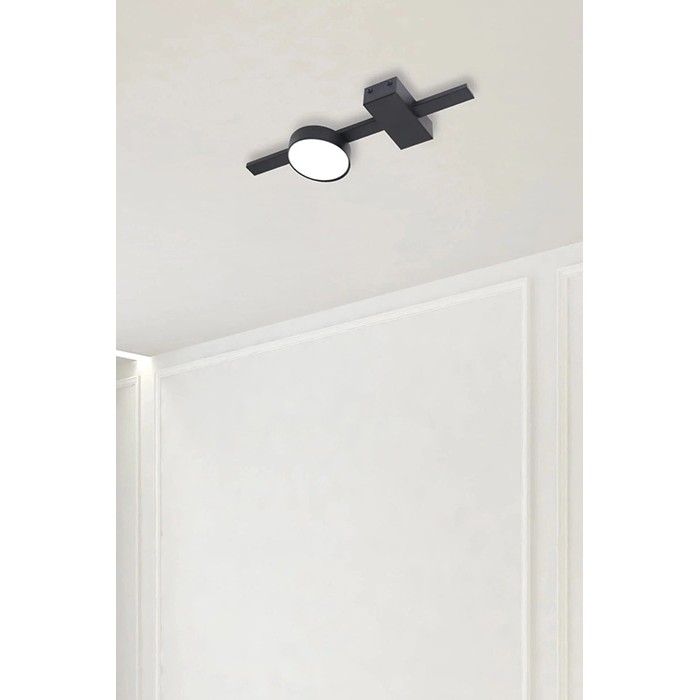 Светильник потолочный Goldlux 326249 Joy GX53 1x10W 4000K 660Lm IP20 черный