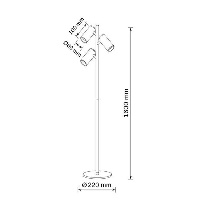 Торшер - GOLDLUX 326577 MARIBEL