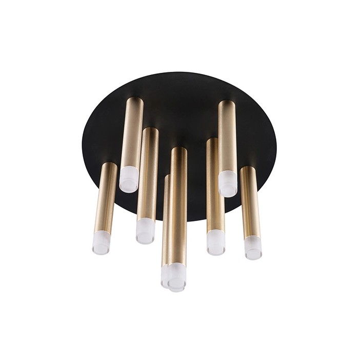 Люстра Goldlux 326645 Glam G9 9x8W IP20 золотая