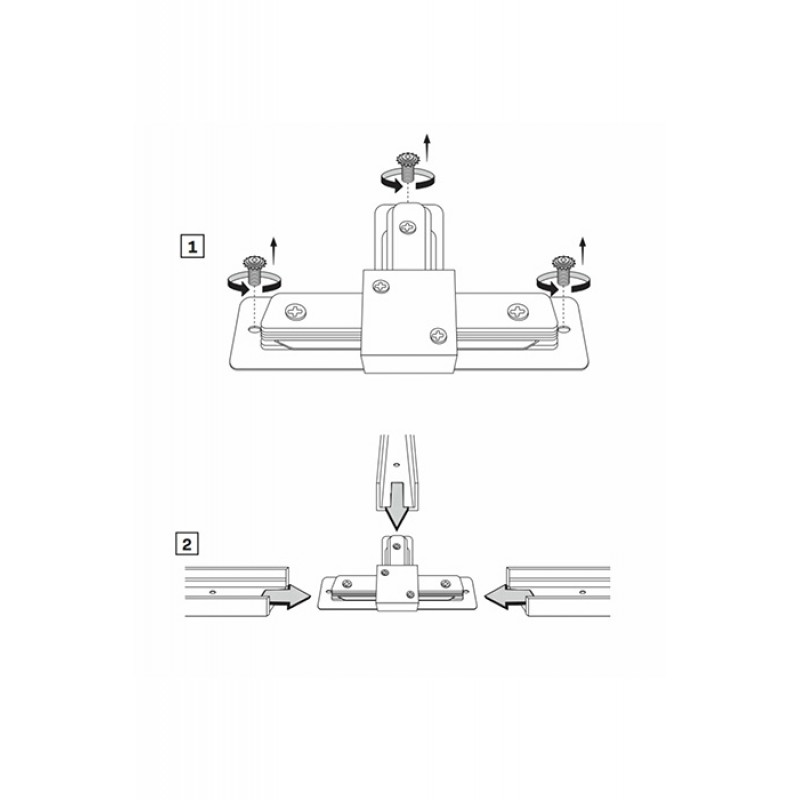 Додатковий елемент систем GOLDLUX 327246 Track system 1 phaze