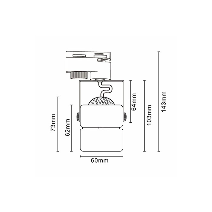 Трековий світильник GOLDLUX 327352