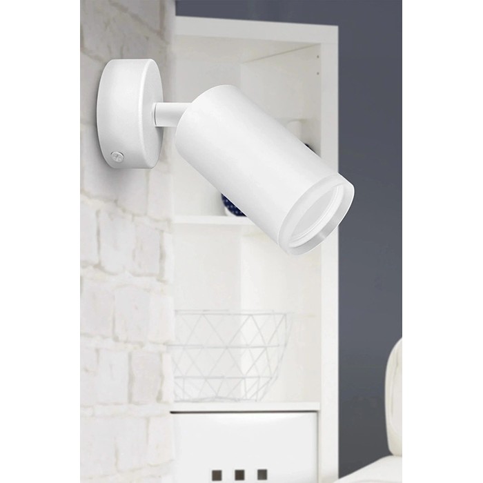 Светильник поворотный, спот Goldlux 327741 London GU10 1x10W IP20 белый