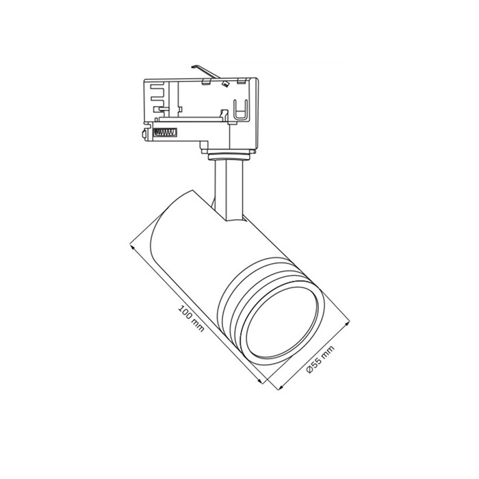 Трековий світильник GOLDLUX 327802 MILANO