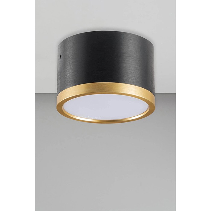 Точковий світильник Goldlux 328090 Mirella GX53 1x6W 4000K 660Lm IP20 чорний