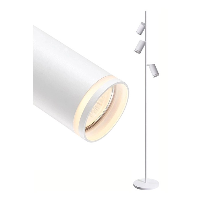 Торшер Goldlux 328182 Paris GU10 3x12W IP20 белый