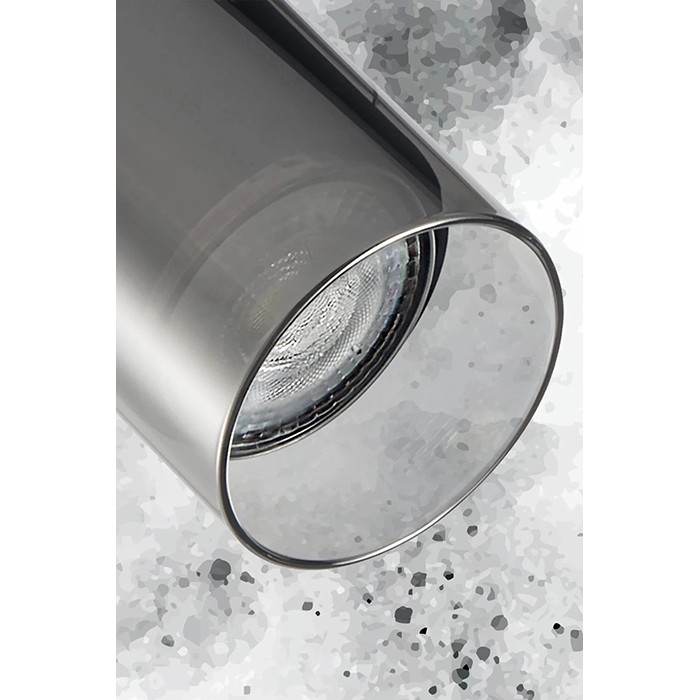 Трековий світильник Goldlux 328205 Smoky GU10 1x10W IP20 чорний Трековий світильник Goldlux 328205 Smoky GU10 1x10W IP20 чорний