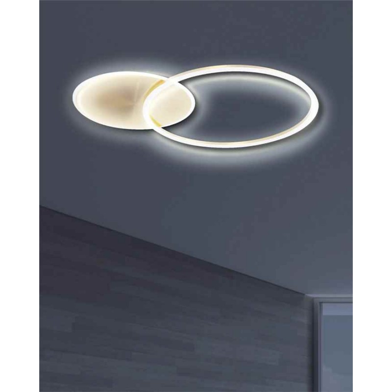 Люстра - Goldlux 328472 Roman 2 Led 2x33W 4000K 2700Lm IP20 Золото