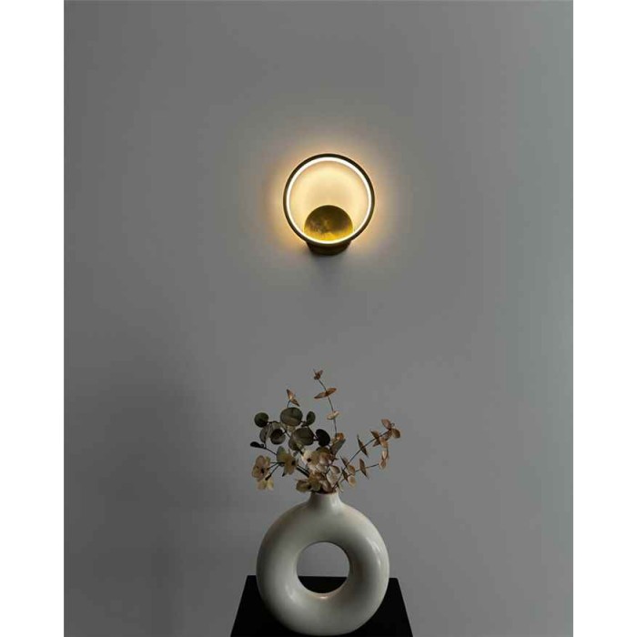 Бра, настенный светильник Goldlux 328489 Roman LED 1x11.5W 4000K 700Lm IP20 Золотой