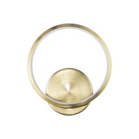 Бра, настінний світильник Goldlux 328489 Roman LED 1x11.5W 4000K 700Lm IP20 Золотий