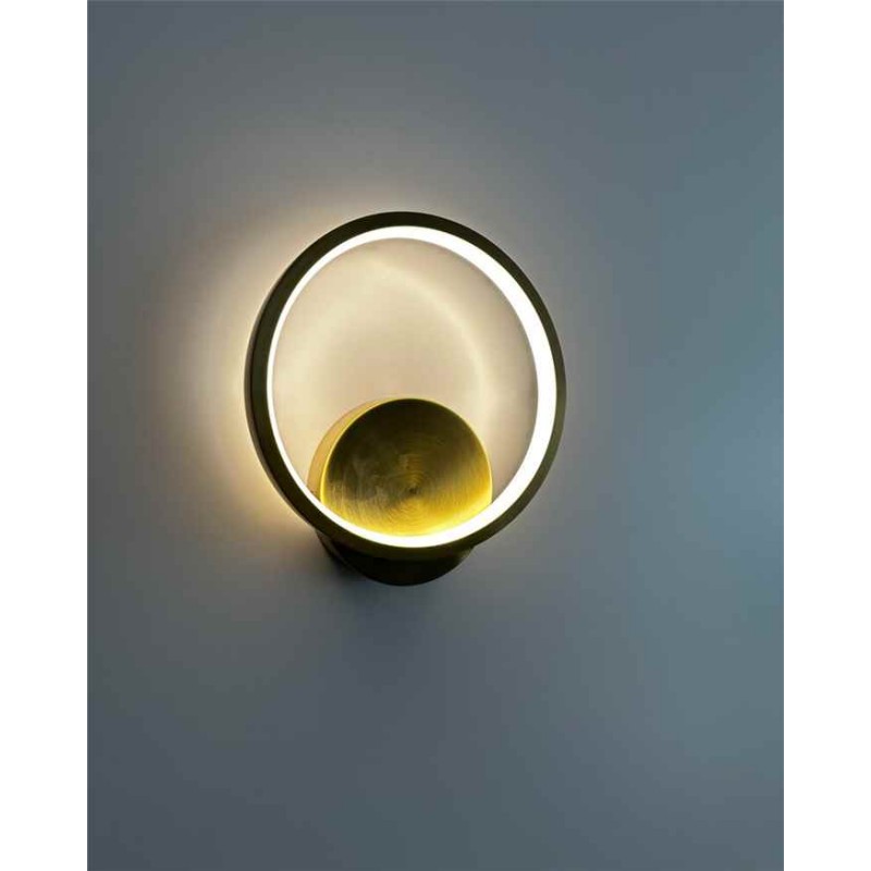 Бра, настінний світильник Goldlux 328489 Roman LED 1x11.5W 4000K 700Lm IP20 Золотий
