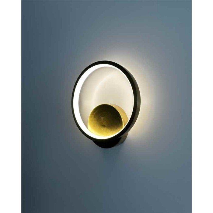 Бра, настенный светильник Goldlux 328489 Roman LED 1x11.5W 4000K 700Lm IP20 Золотой