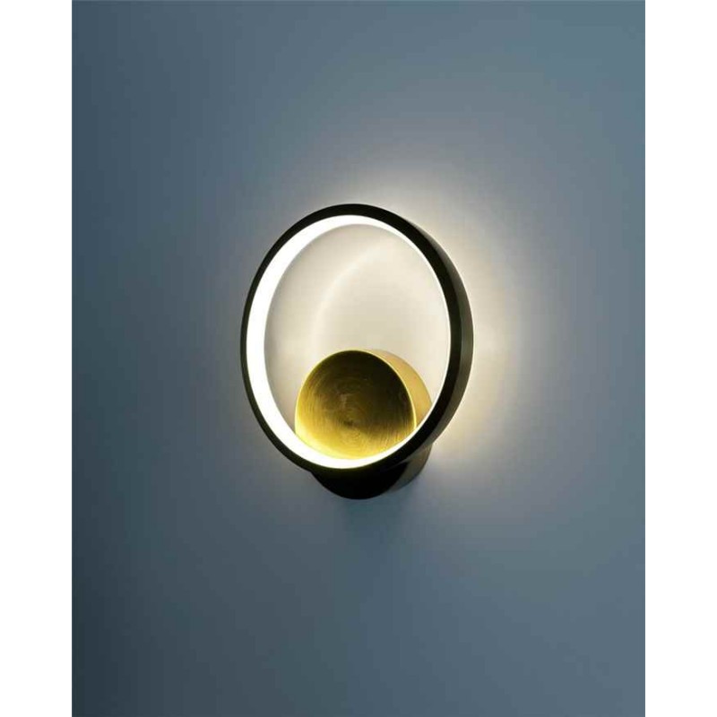 Бра, настінний світильник Goldlux 328489 Roman LED 1x11.5W 4000K 700Lm IP20 Золотий