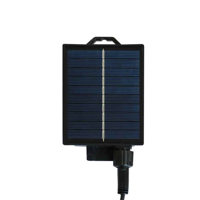 Гірлянда на сонячній батареї Goldlux 328656 Party LED 10 2700K IP44 чорна з лампочками