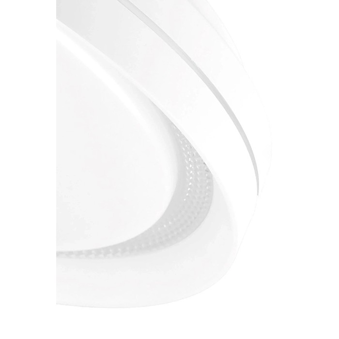 Люстра с пультом светодиодная, потолочный светильник Goldlux 328809 Eliza LED 1x72W 3000K/4000K/6000K 8000Lm IP44 белая