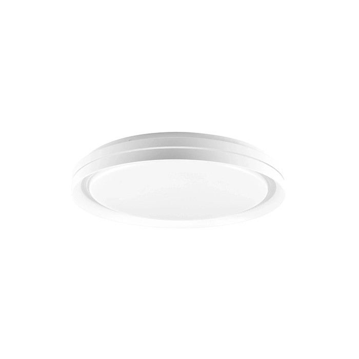 Люстра с пультом светодиодная, потолочный светильник Goldlux 328809 Eliza LED 1x72W 3000K/4000K/6000K 8000Lm IP44 белая