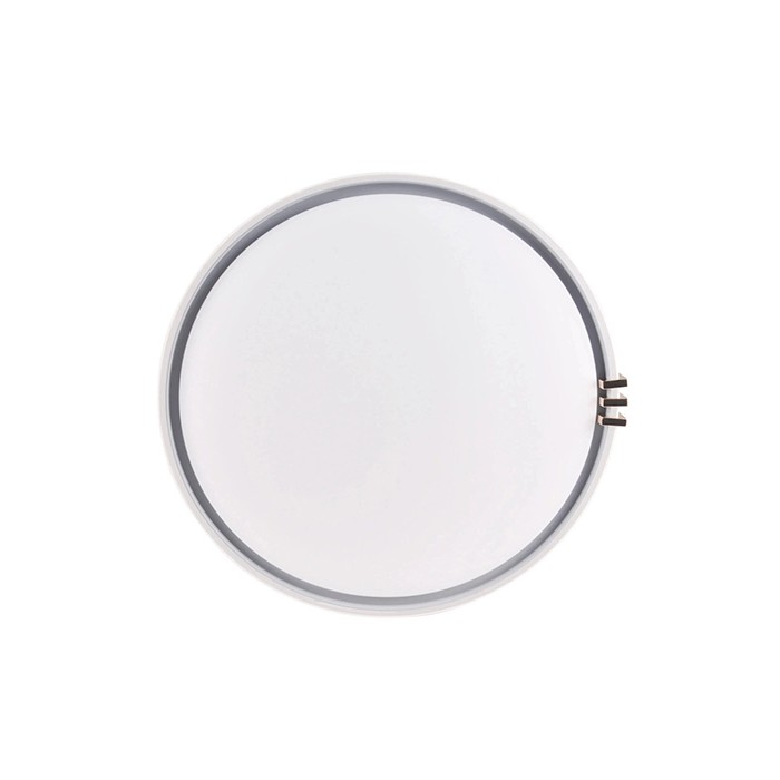 Люстра с пультом светодиодная, потолочный светильник Goldlux 328847 Arletta LED 1x48W 3000K/4000K/6000K 5200Lm IP44 серая