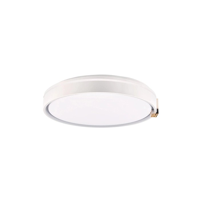 Люстра с пультом светодиодная, потолочный светильник Goldlux 328854 Arletta LED 1x72W 3000K/4000K/6000K 8000Lm IP44 серая