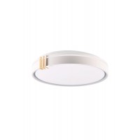 Люстра с пультом светодиодная, потолочный светильник Goldlux 328854 Arletta LED 1x72W 3000K/4000K/6000K 8000Lm IP44 серая