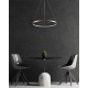 Підвісний світильник, люстра Goldlux 329165 Lea 1 Led 1x20W 4000K 2600Lm IP20 Золото