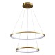 Підвісний світильник, люстра Goldlux 329189 Lea 2 Led 2x35W 4000K 4600Lm IP20 Золото