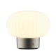 Настільна лампа з акумулятором Goldlux 329844 Latte Led 1x1.8W 2700K 150Lm IP20 Срібна