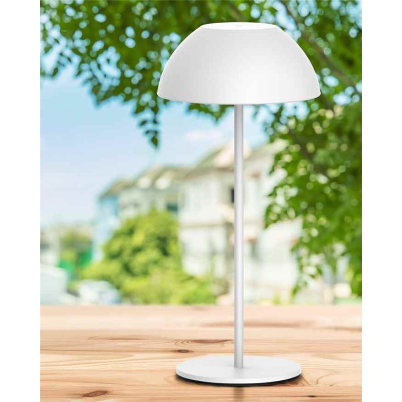 Світильник вуличний портативний Goldlux 329936 Tanzania LED 1x1,8W 2700K 160Lm IP44 білий