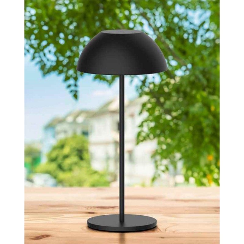 Світильник портативний вуличний Goldlux 329950 Tanzania LED 1x1,8W 2700K 160Lm IP44 чорний