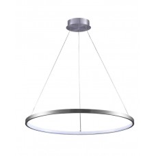 Підвісний світильник, люстра Goldlux 330000 Lea 1 Led 1x20W 4000K 2600Lm IP20 Срібло