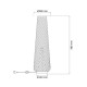 Торшер Goldlux 330147 Zanzibar E27 1x20W IP20 Чорний