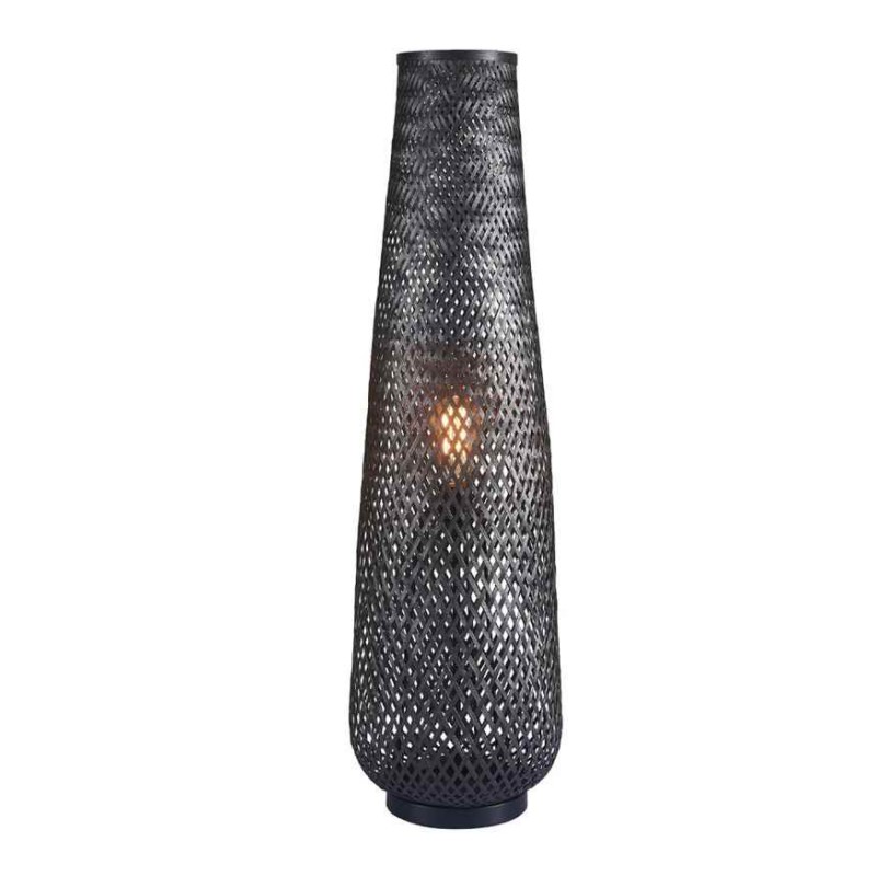 Торшер Goldlux 330147 Zanzibar E27 1x20W IP20 Чорний