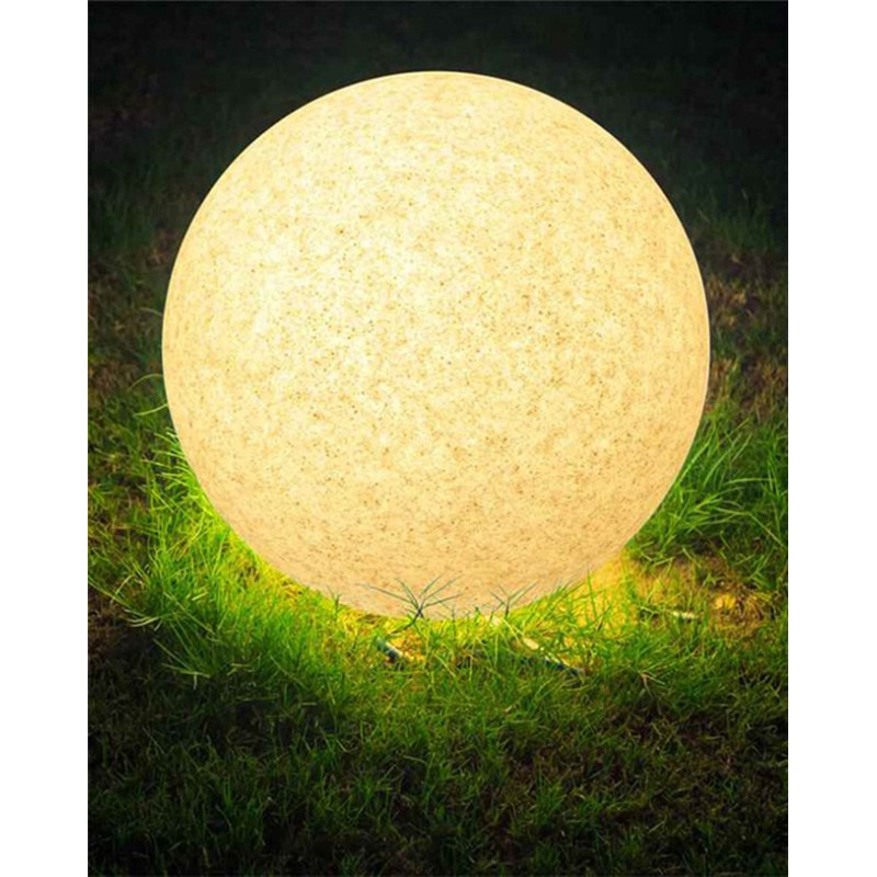 Вуличний садовий світильник шар Goldlux 330352 Argento 40 E27 1x25W IP65 Сірий