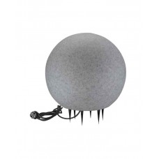 Вуличний садовий світильник шар Goldlux 330352 Argento 40 E27 1x25W IP65 Сірий