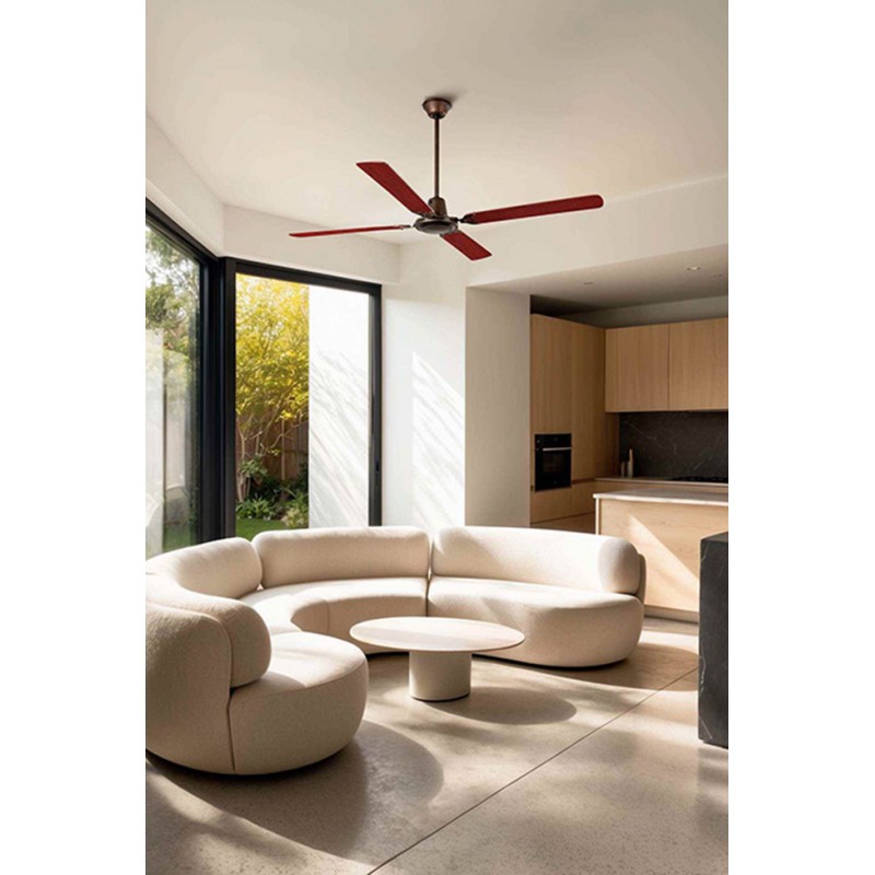Потолочный вентилятор Faro 33111 MALVINAS L Dark brown fan